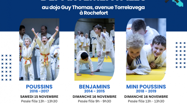 Animations Départementales : Du judo pour tous et pour le plaisir !