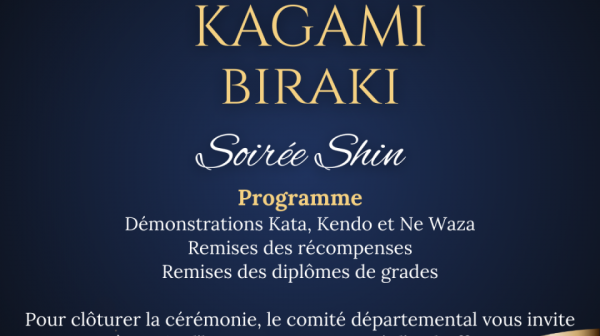 Kagami Biraki 2026 : le Comité Départemental vous donne rendez-vous pour la Soirée Shin