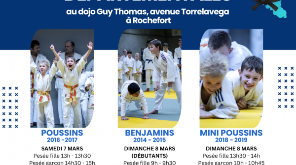 Un week-end judo placé sous le signe de la formation, de la compétition et du partage
